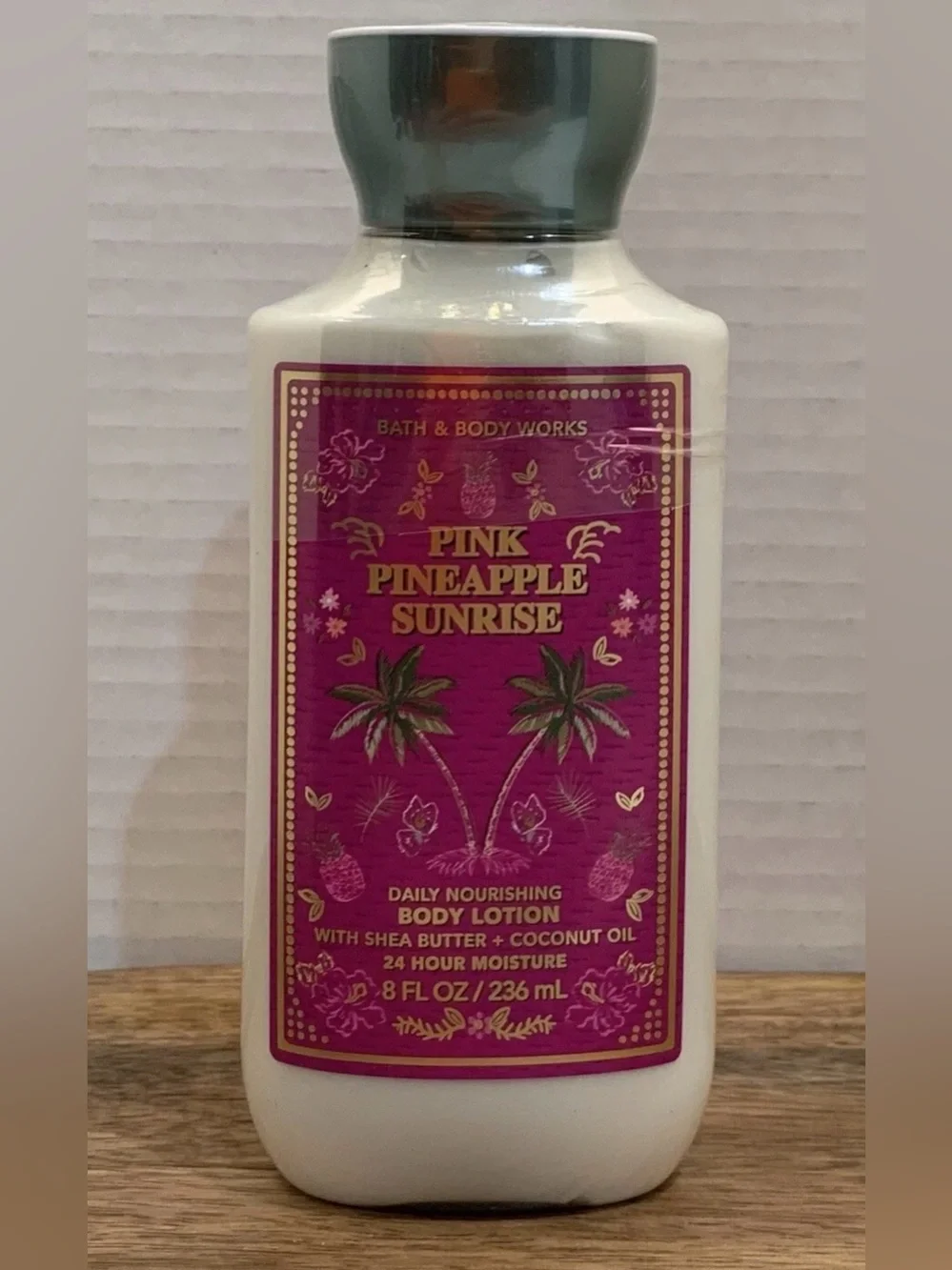 Bath and Body Works PINK PINEAPPLE SUNRISE Super Smooth Body Lotion ~ 8 fl.oz.